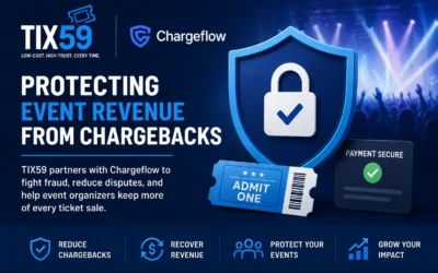 Why TIX59 Uses Chargeflow to Protect Event Organizers from Costly Chargebacks